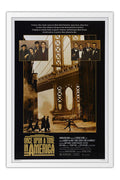 Poster Era uma Vez na America Once Upon a Time in America - Cinema - Clássico - Filmes - Moldura branca