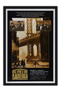Poster Era uma Vez na America Once Upon a Time in America - Cinema - Clássico - Filmes - Moldura preta