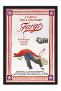 Poster Fargo uma Comédia de Erros - Comédia - Suspense - Retrô - Filmes - Moldura preta