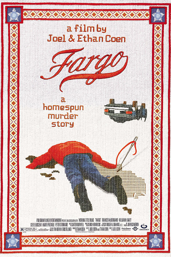 Poster Fargo uma Comédia de Erros - Comédia - Suspense - Retrô - Filmes - Pôster sem moldura