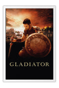 Poster Gladiador Gladiator Épico - Clássico - Filmes - Moldura branca