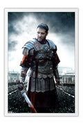 Poster Gladiador Maximus Gladiator Épico - Filmes - Moldura branca