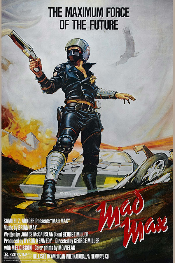 Poster Mad Max - Ação - Ficção Científica - Filmes - Pôster sem moldura