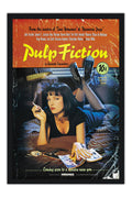 Poster Pulp Fiction: Tempo de Violência Crime Thriller - Filmes - Moldura preta
