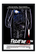 Poster Sexta-Feira 13 Jason - Terror - Retrô - Filmes - Moldura preta