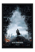 Poster Star Trek Into Darkness Jornada nas Estrelas - Filmes - Moldura preta