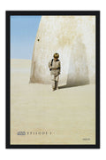 Poster Star Wars Episódio 1 a Ameaça Fantasma the Phantom Menace - Filmes - Moldura preta