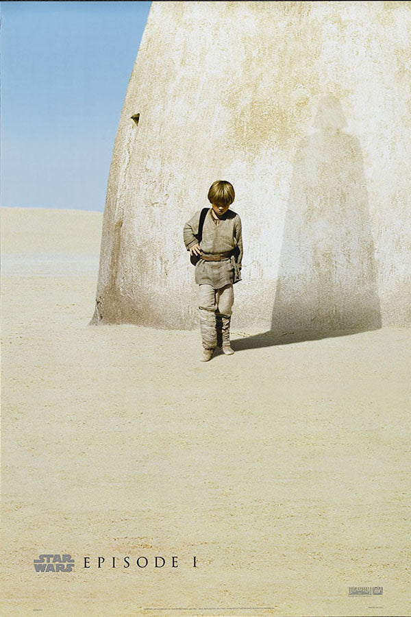 Poster Star Wars Episódio 1 a Ameaça Fantasma the Phantom Menace - Filmes - Pôster sem moldura