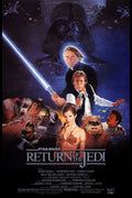 Poster Star Wars Return of the Jedi - Ação - Ficção Científica - Filmes - Pôster sem moldura