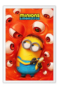 Poster Minions e Monstros - Comédia - Aventura - Filmes - Moldura branca