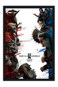 Poster Mortal Kombat 2 Ação Aventura Games - Filmes - Moldura preta