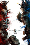 Poster Mortal Kombat 2 Ação Aventura Games - Filmes - Pôster sem moldura