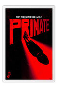 Poster Primate o Primata - Terror - Suspense - Filmes - Moldura branca