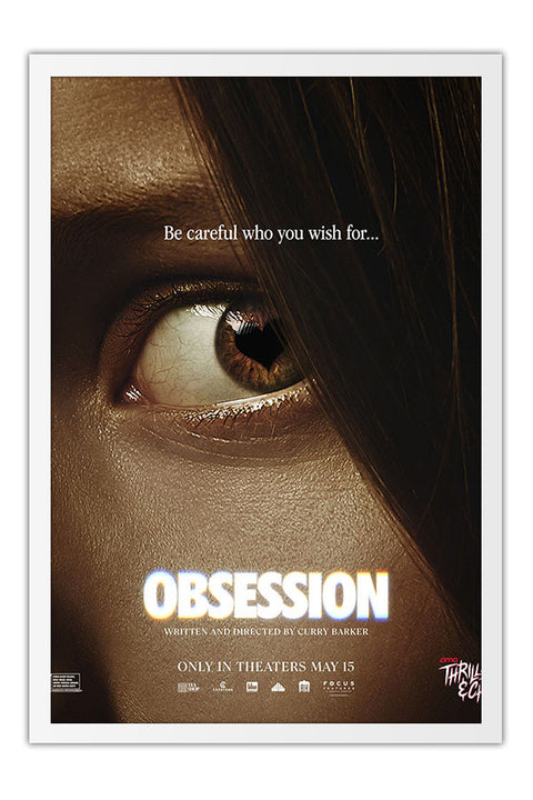 Poster Obsession Obsessão - Terror - Filmes - Moldura branca