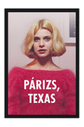 Poster Paris, Texas - Drama - Filmes - Moldura preta