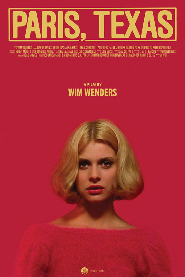 Poster Paris, Texas - Drama - Filmes - Pôster sem moldura