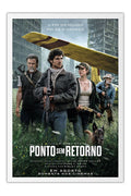 Poster The Dog Stars Ponto Sem Retorno Apocalipse - Filmes - Moldura branca