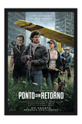 Poster The Dog Stars Ponto Sem Retorno Apocalipse - Filmes - Moldura preta