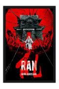 Poster Ran - Akira Kurosawa - Drama - Guerra - Filmes - Moldura preta