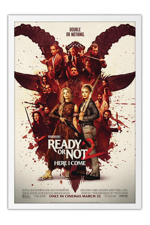 Poster Ready Or Not 2 Here I Come Casamento Sangrento 2 - Terror - Comédia - Filmes - Moldura branca