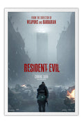 Poster Resident Evil - Terror - Filmes - Moldura branca