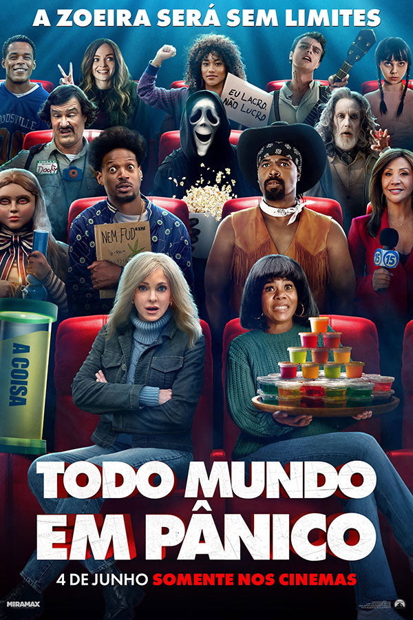 Poster Todo Mundo em Pânico - Scary Movie - Comédia - Terror - Filmes - Pôster sem moldura