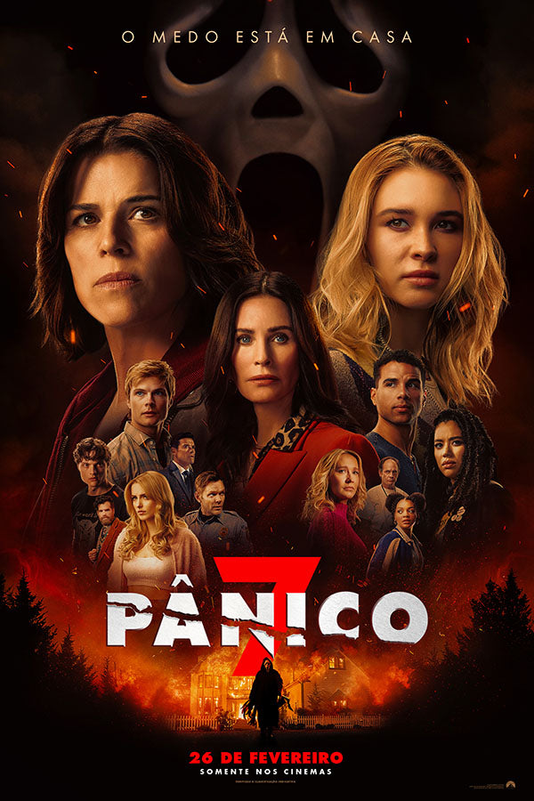 Poster Pânico 7 - Scream 7 - Terror - Filmes - Pôster sem moldura