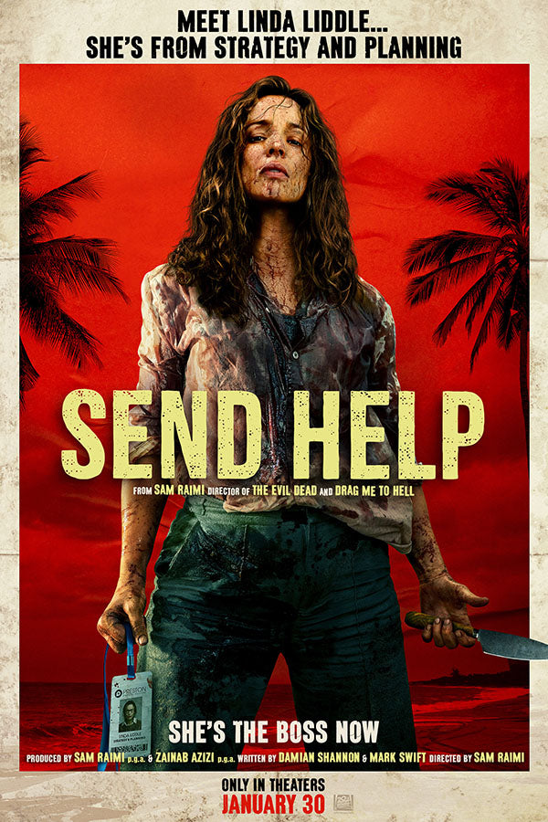 Poster Send Help Socorro - Terror - Filmes - Pôster sem moldura