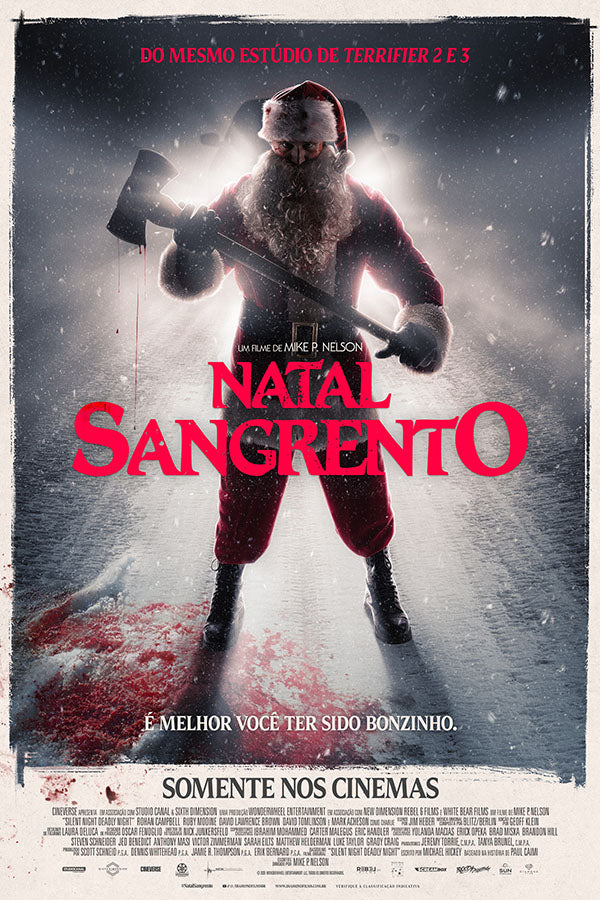 Poster Silent Night Deadly Night Natal Sangrento - Terror - Filmes - Pôster sem moldura