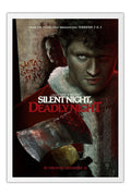 Poster Silent Night Deadly Night Natal Sangrento - Terror - Filmes - Moldura branca