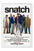 Poster Snatch Porcos e Diamantes - Comédia - Filmes - Moldura branca