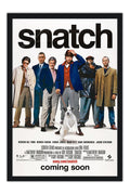 Poster Snatch Porcos e Diamantes - Comédia - Filmes - Moldura preta