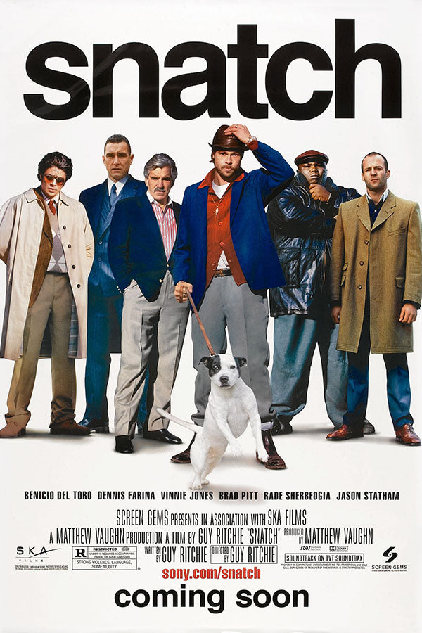 Poster Snatch Porcos e Diamantes - Comédia - Filmes - Pôster sem moldura