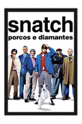 Poster Snatch Porcos e Diamantes - Comédia - Filmes - Moldura preta