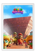 Poster Super Mario Galaxy: O Filme - Animação - Filmes - Moldura branca