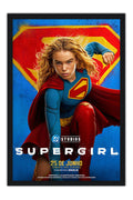 Poster Supergirl Super-Heroína - Filmes - Moldura preta