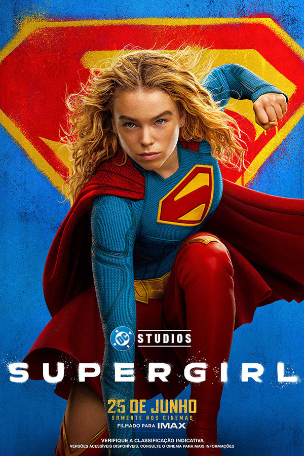 Poster Supergirl Super-Heroína - Filmes - Pôster sem moldura