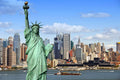 Poster New York - Nova Iorque - Estátua da Liberdade - Paisagens