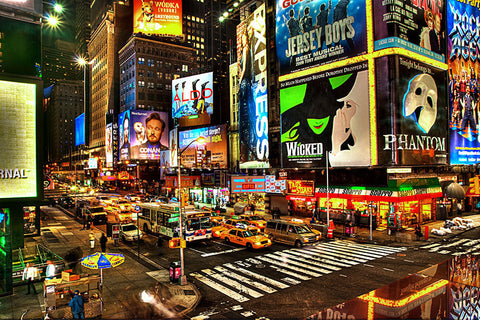 Poster New York - Nova Iorque - Times Square - Paisagens