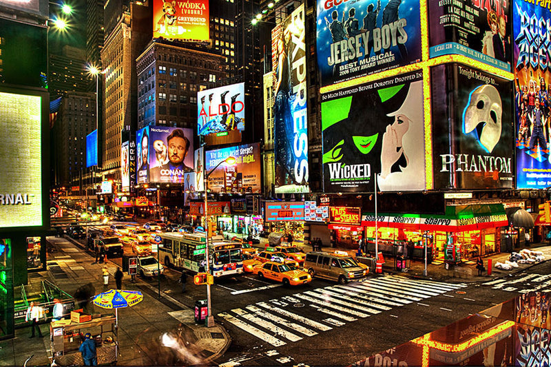 Poster New York - Nova Iorque - Times Square - Paisagens