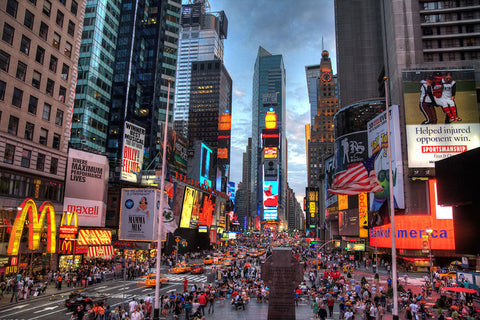 Poster New York - Nova Iorque - Times Square - Paisagens