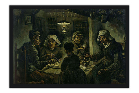 Poster Van Gogh - Comedores Batata - Potato Eaters - Obras de Arte