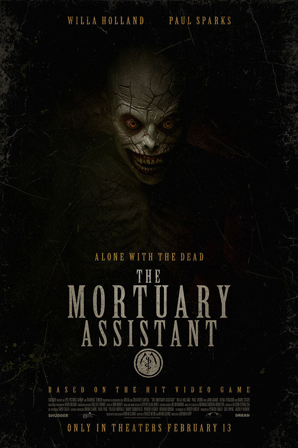 Poster The Mortuary Assistant - Terror - Mistério - Filmes - Pôster sem moldura
