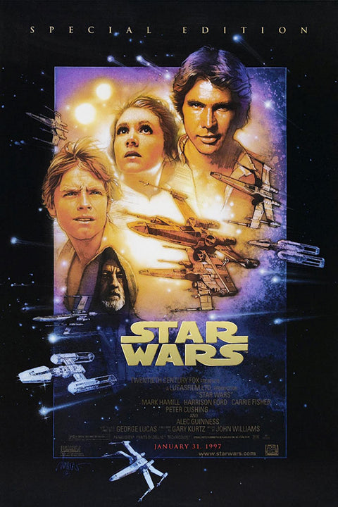 Poster  Star Wars: Episódio IV - Uma Nova Esperança - Filmes