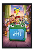 Poster Toy Story 5 - Animação - Filmes - Moldura preta