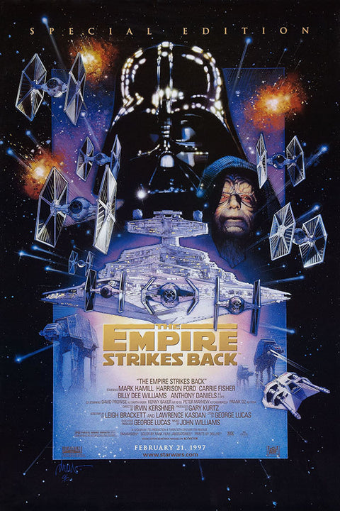 Poster  Star Wars: Episódio V - O Império Contra-Ataca - The Empire Strikes Back - Filmes