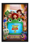 Poster Toy Story 5 - Animação - Filmes - Moldura preta
