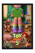 Poster Toy Story 5 - Animação - Infantil - Filmes - Moldura preta