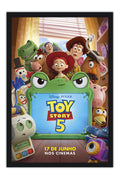 Poster Toy Story 5 - Animação - Infantil - Filmes - Moldura preta
