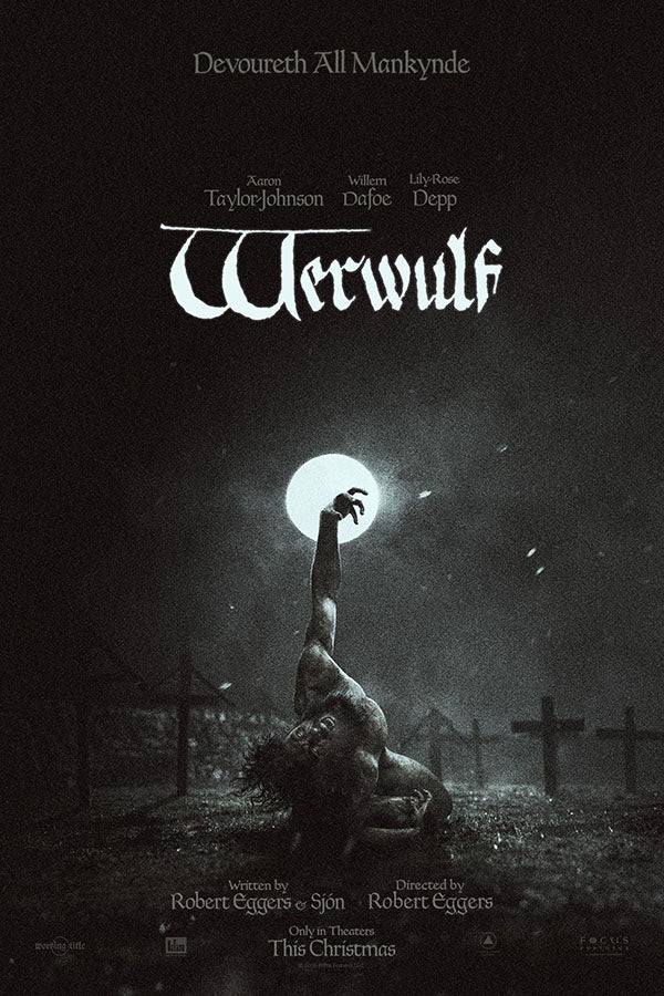 Poster Werwulf Lobis Homem - Terror - Gótico - Filmes - Pôster sem moldura